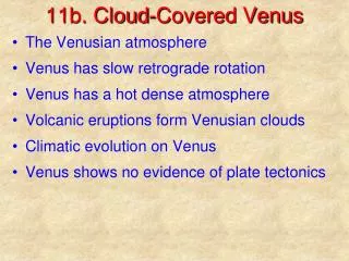 11b. Cloud-Covered Venus