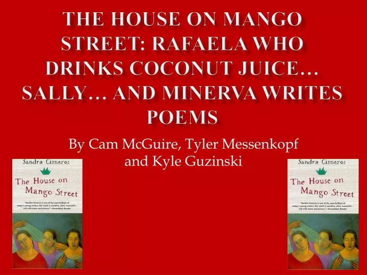 the house on mango street rafaela who drinks coconut juice sally and minerva writes poems