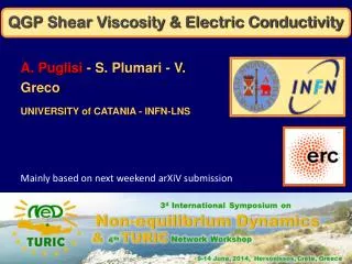 QGP Shear Viscosity &amp; Electric Conductivity