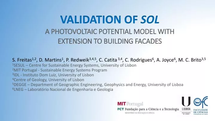 a photovoltaic potential model with extension to building facades