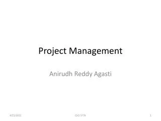 Project Management