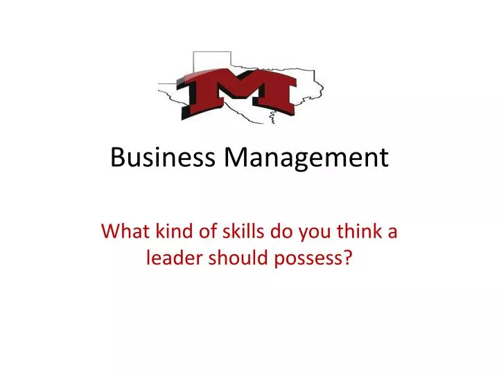 business management