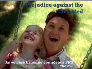 Prejudice against the Disabled