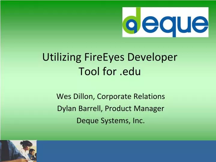 utilizing fireeyes developer tool for edu