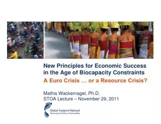 New Principles for Economic Success in the Age of Biocapacity Constraints