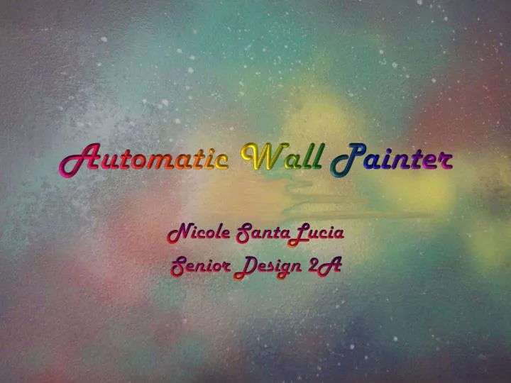 automatic wall painter