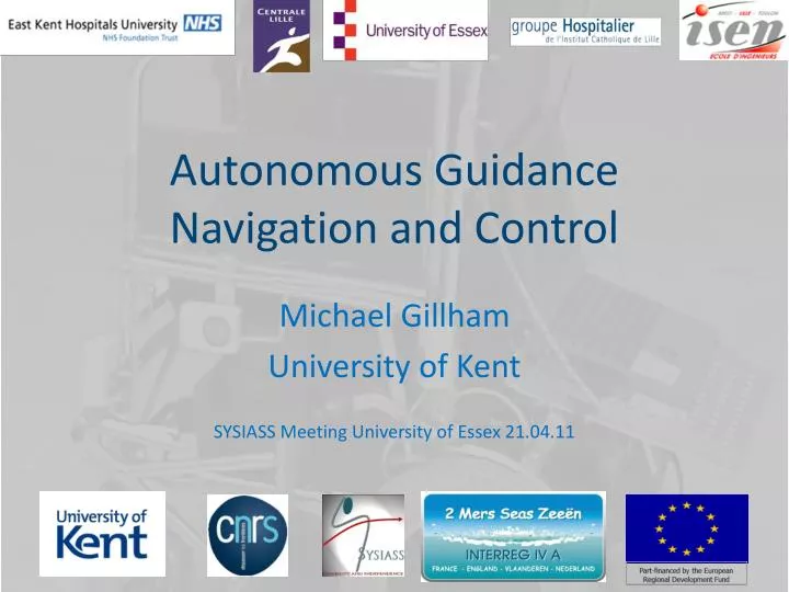 autonomous guidance navigation and control