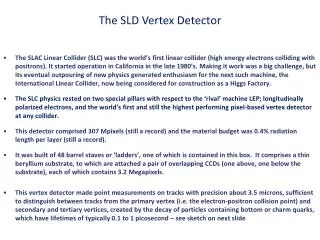 The SLD Vertex Detector