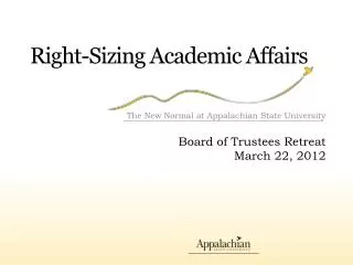 Right-Sizing Academic Affairs