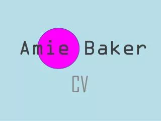 Amie Baker
