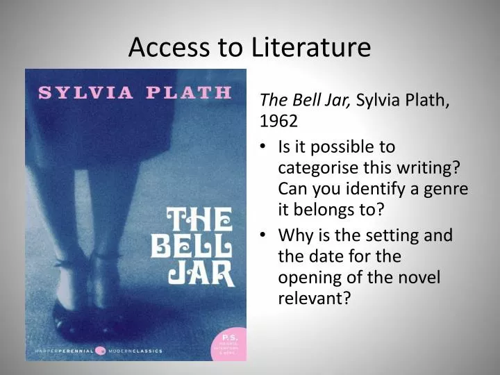 access to literature