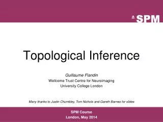 Topological Inference