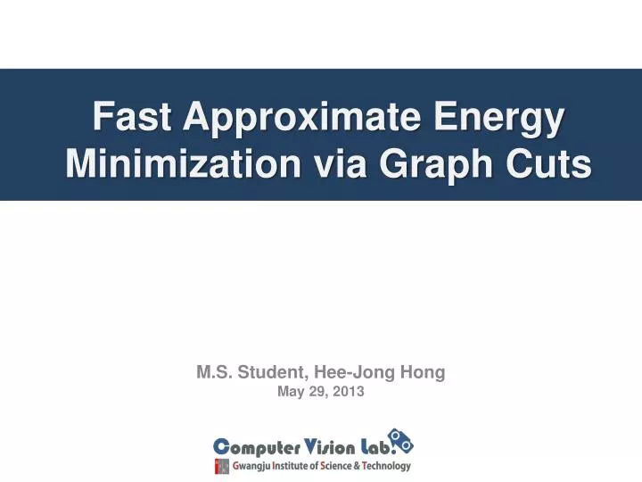 fast approximate energy minimization via graph cuts
