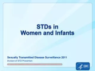 STDs in Women and Infants