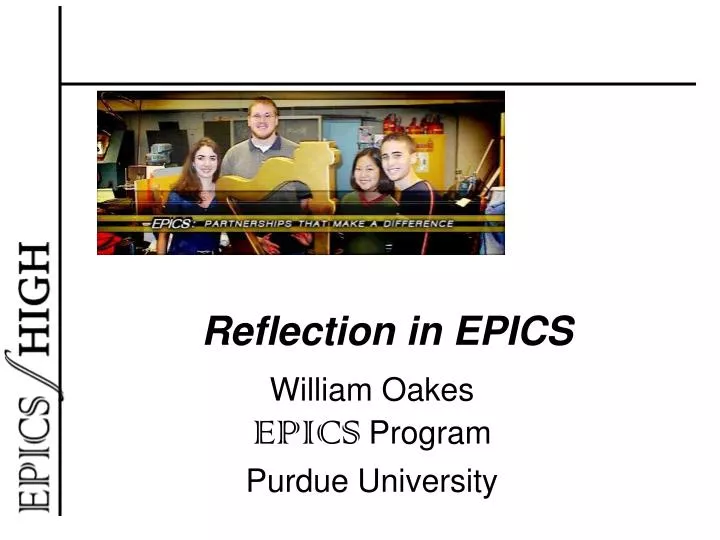 reflection in epics