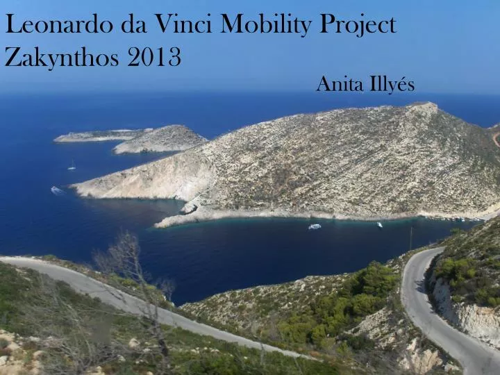 leonardo da vinci mobility project zakynthos 2013