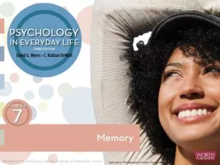 Memory Studying Memory Building Memories: Encoding Memory Storage