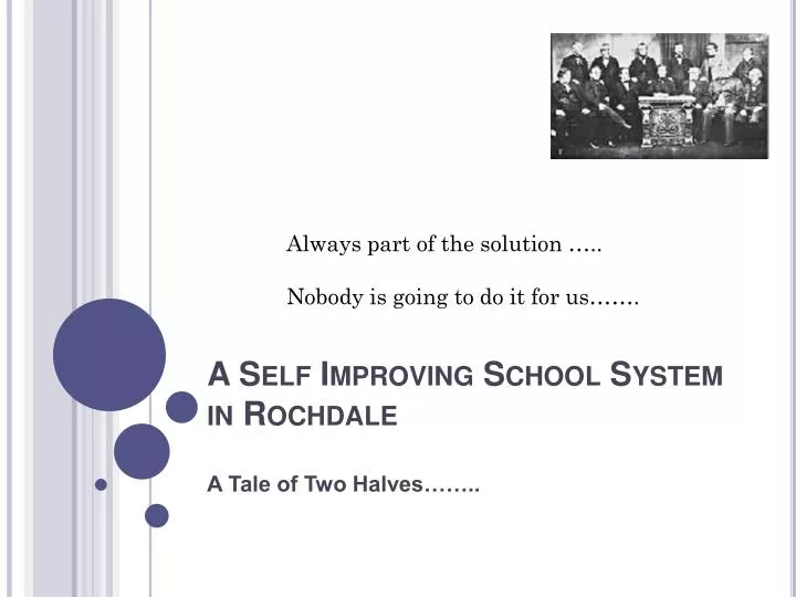 a self improving school system in rochdale