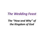 The Wedding Feast - slide 1