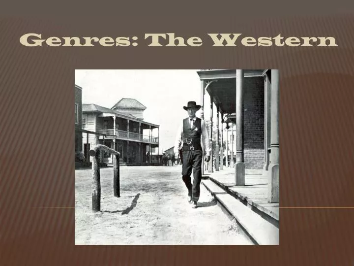 genres the western
