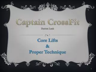Captain CrossFit Burton Lash