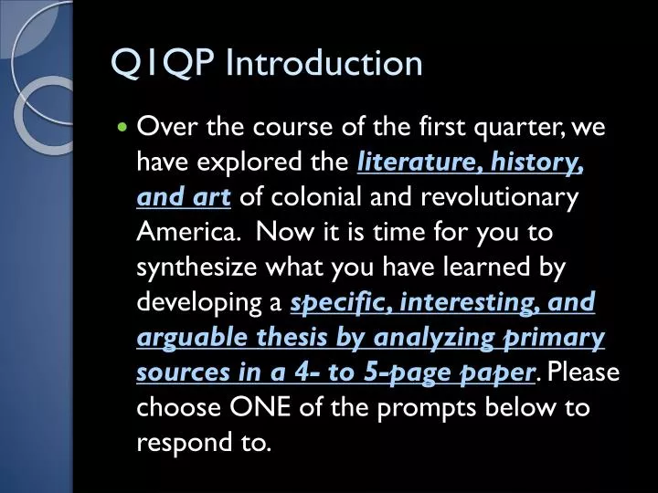 q1qp introduction