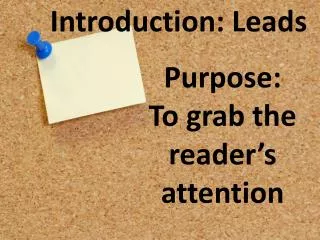 Introduction: Leads