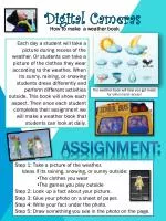 Weather Book Project for Students - Engaging in Outdoor Activities - slide 1