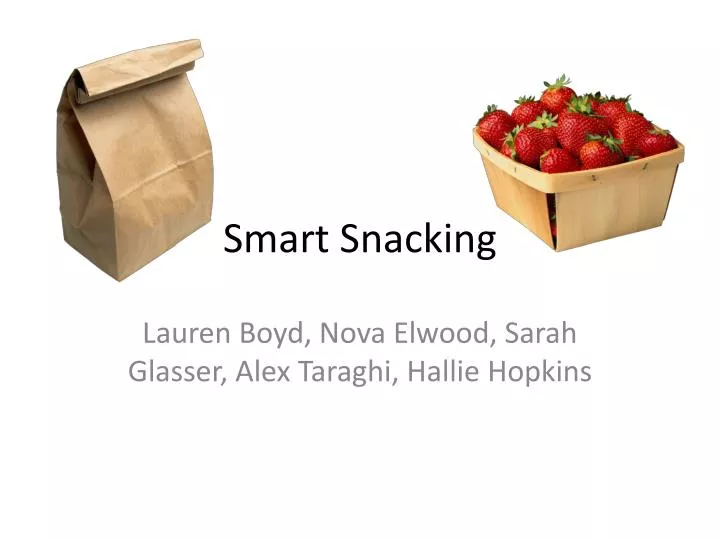 smart snacking