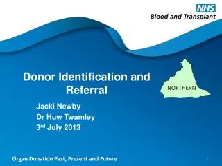 Donor Identification and Referral