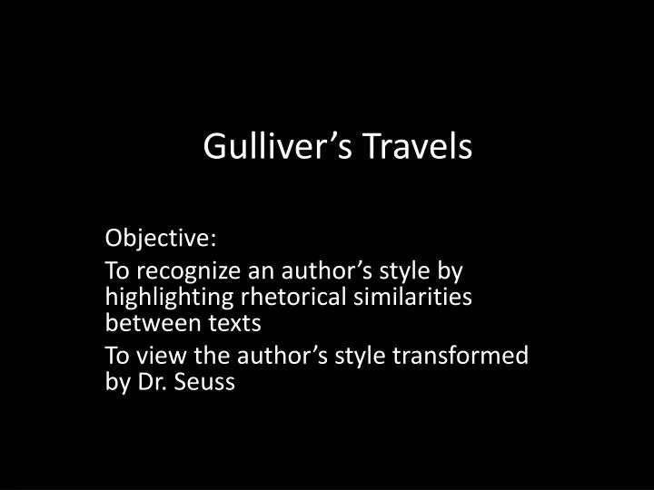 gulliver s travels