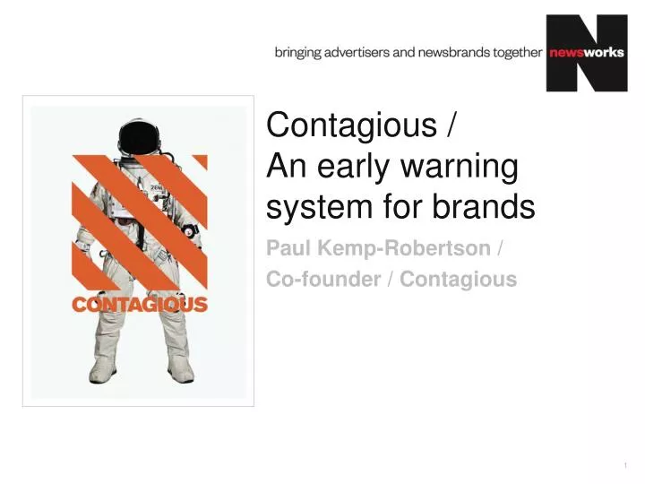contagious an early warning system for brands