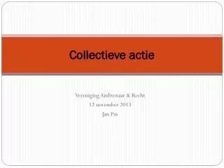 Collectieve actie