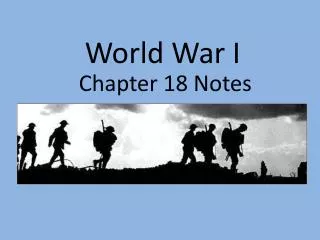 World War I