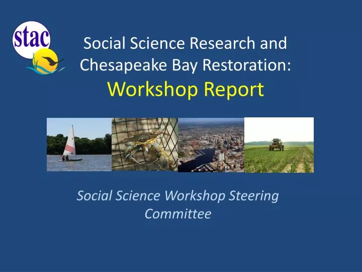 social science research and chesapeake bay restoration workshop report