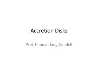 Accretion Disks
