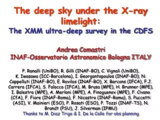 Deep and Hard X-ray surveys: why ? The XMM deep field in the CDFS