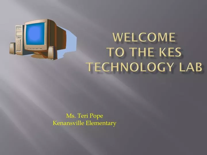 welcome to the kes technology lab