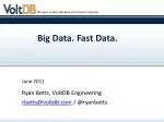 Big Data. Fast Data. - slide 1