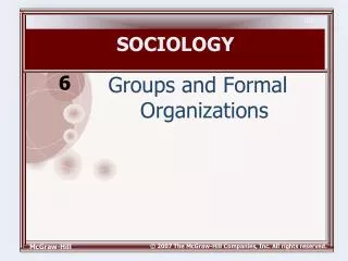 SOCIOLOGY