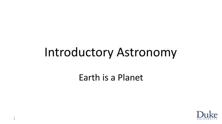 introductory astronomy