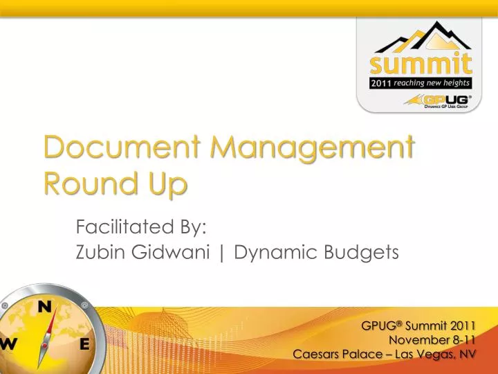 document management round up