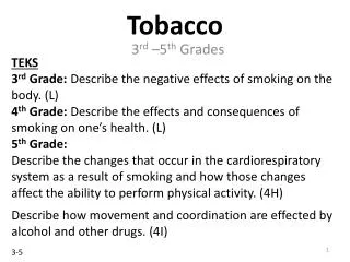 Tobacco