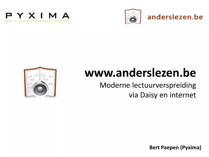 www anderslezen be moderne lectuurverspreiding via daisy en internet