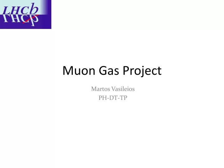 muon gas project
