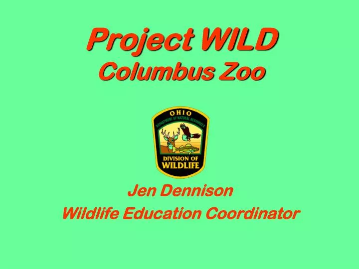 project wild columbus zoo