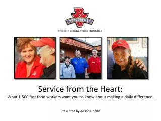 Service from the Heart: