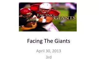 facing the giants