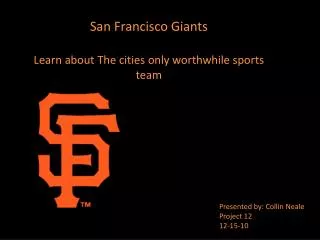 San Francisco Giants