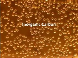 Inorganic Carbon